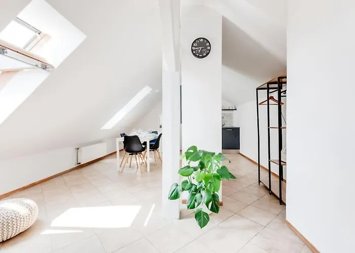 Cozy & Quiet Center Attic With Castle View - Vtub *
