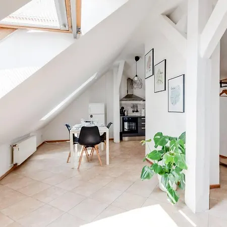 Cozy & Quiet Center Attic With Castle View - Vtub Apartment